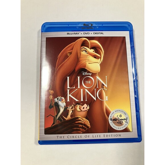 Disney Other - The Lion King (Blu-ray and DVD, Disney, 1994) Tested